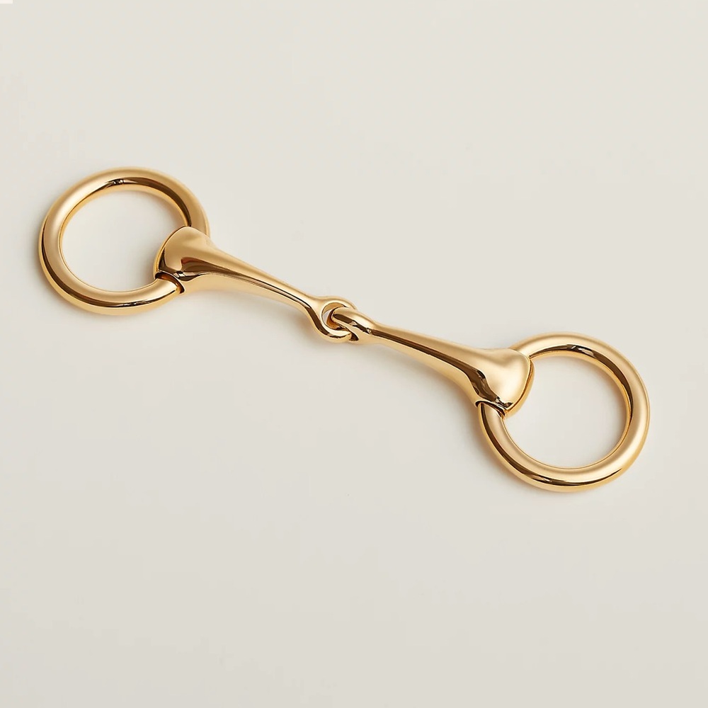 🔥 HERMES Mini Mors Twilly Ring in permabrass.